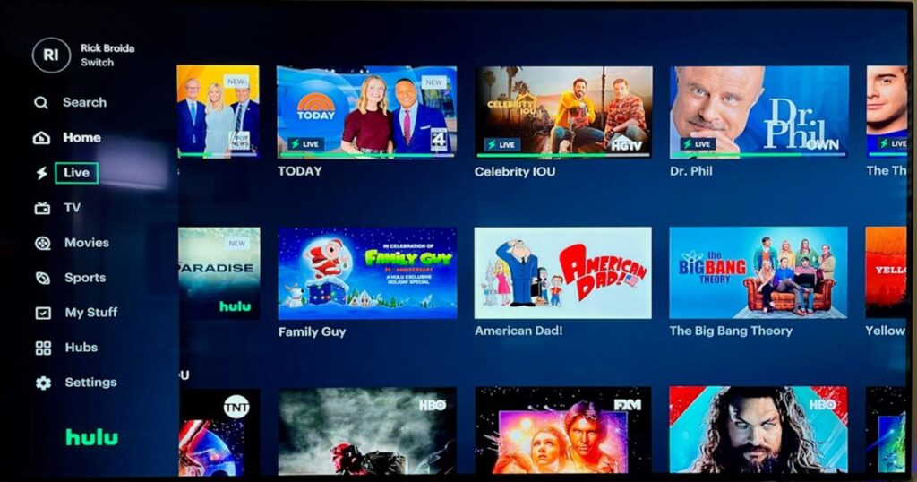 Hulu Live TV Image